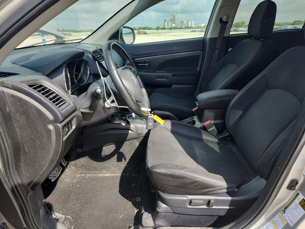 2015 Mitsubishi Outlander Sport Se Серебряный vin: 4A4AP4AW6FE040498