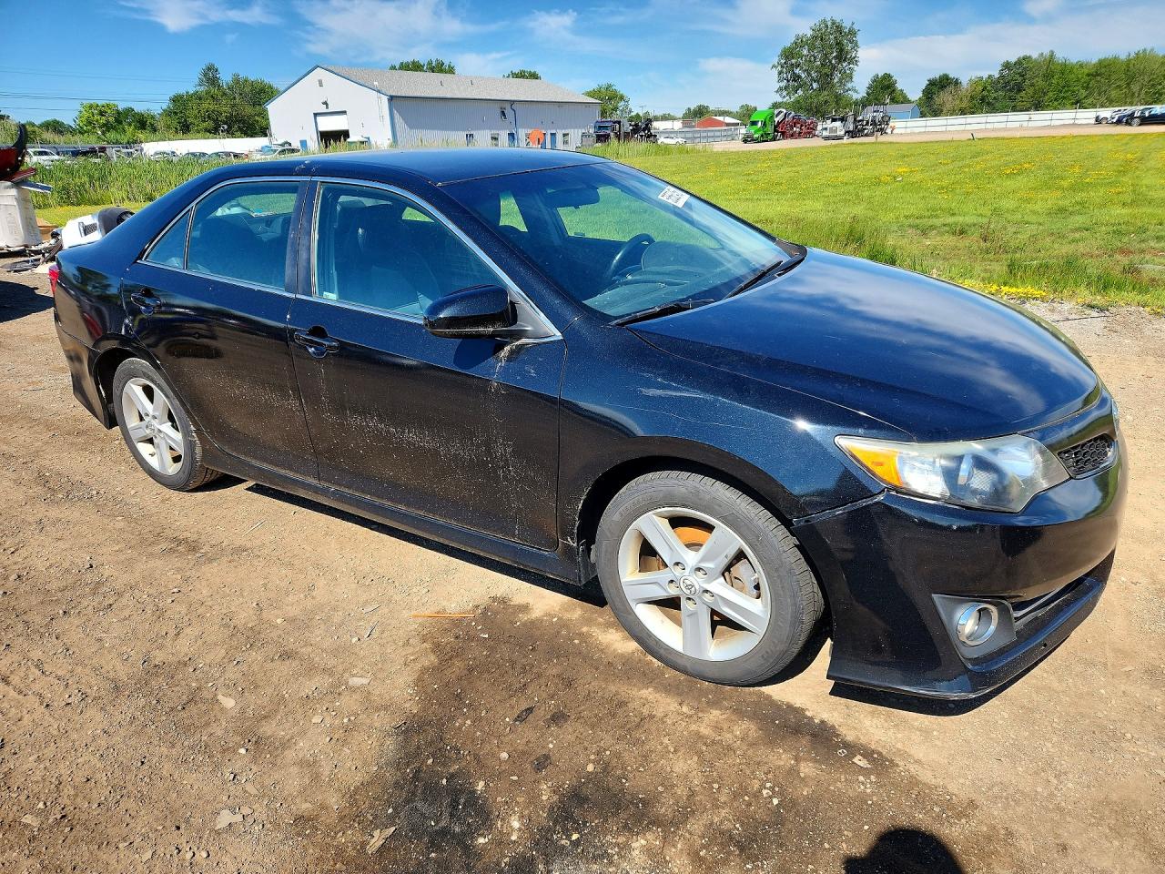 2012 Toyota Camry Se Blue vin: 4T1BF1FK7CU027758