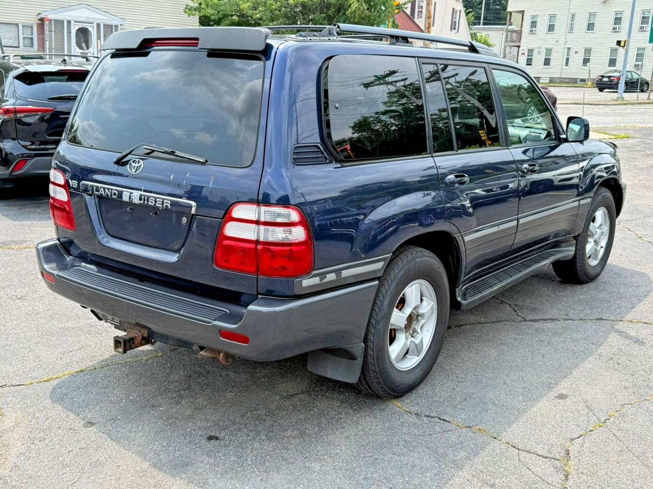 2004 Toyota Land Cruiser Base Blue vin: JTEHT05JX42057873