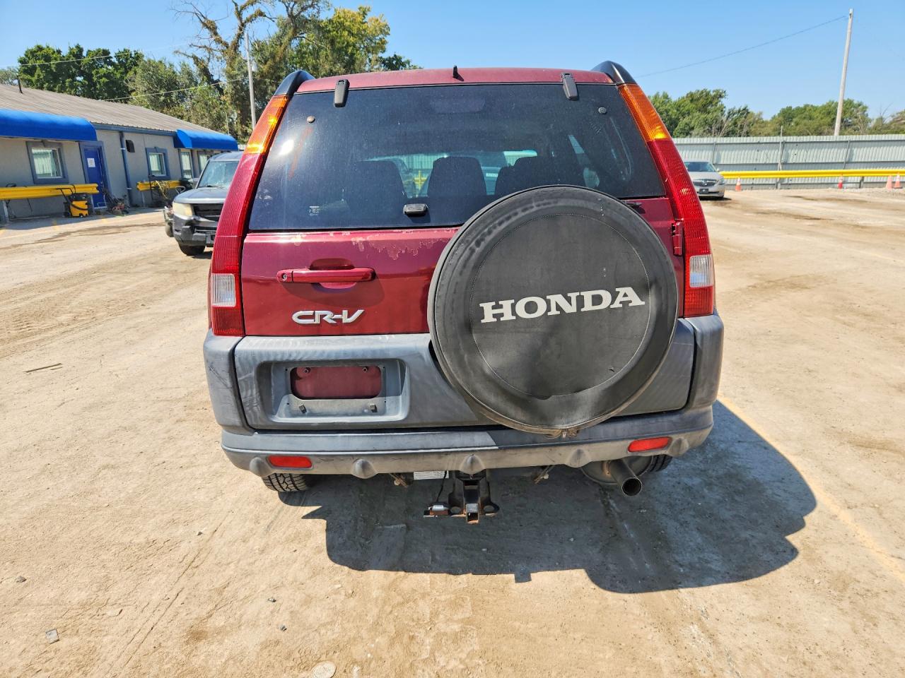 2004 Honda Cr-v Ex Burgundy vin: JHLRD78814C024104