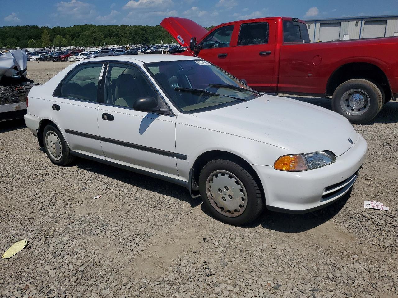 1994 Honda Civic Lx White vin: 1HGEG8656RL019765