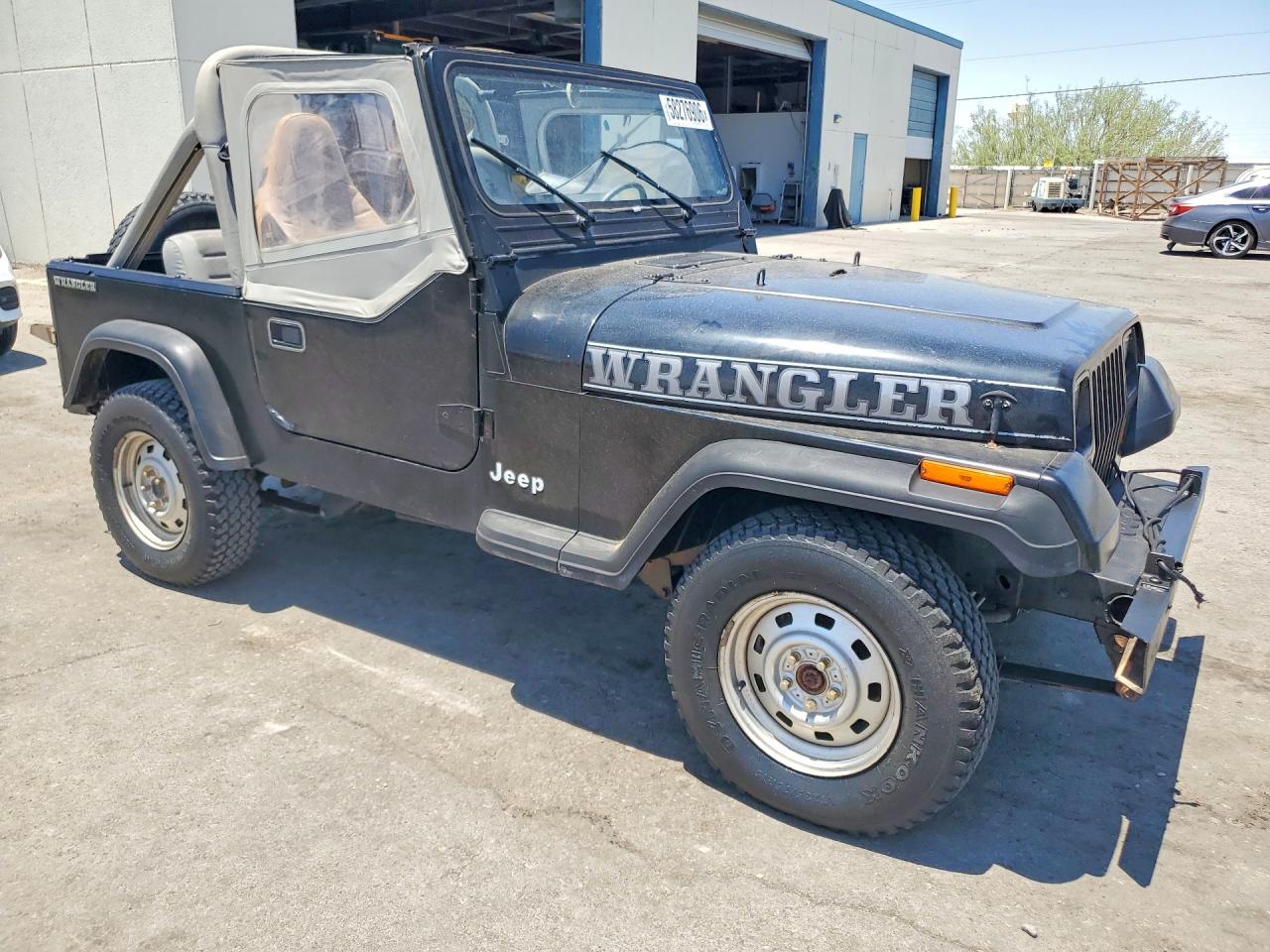1989 Jeep Wrangler / Yj Black vin: 2J4FY19E5KJ169262