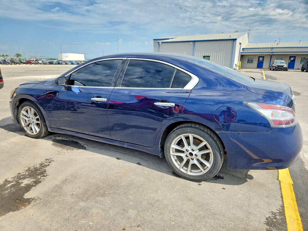 2012 Nissan Maxima 3.5 S Blue vin: 1N4AA5APXCC819410