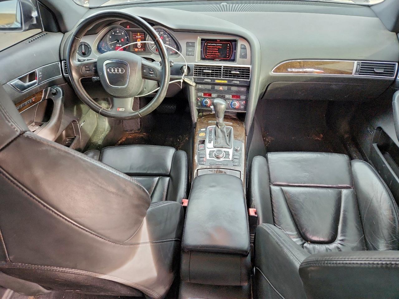 2007 Audi S6 Quattro Black vin: WAUGN74F97N104049