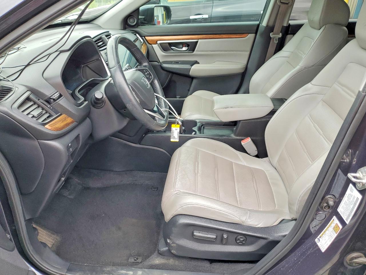 2019 Honda Cr-v Exl Gray vin: 5J6RW1H83KA006470