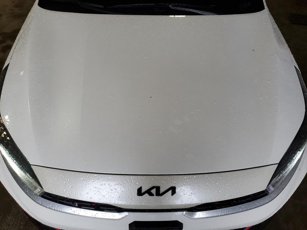 2023 Kia Forte Gt Line White vin: 3KPF54AD6PE516675