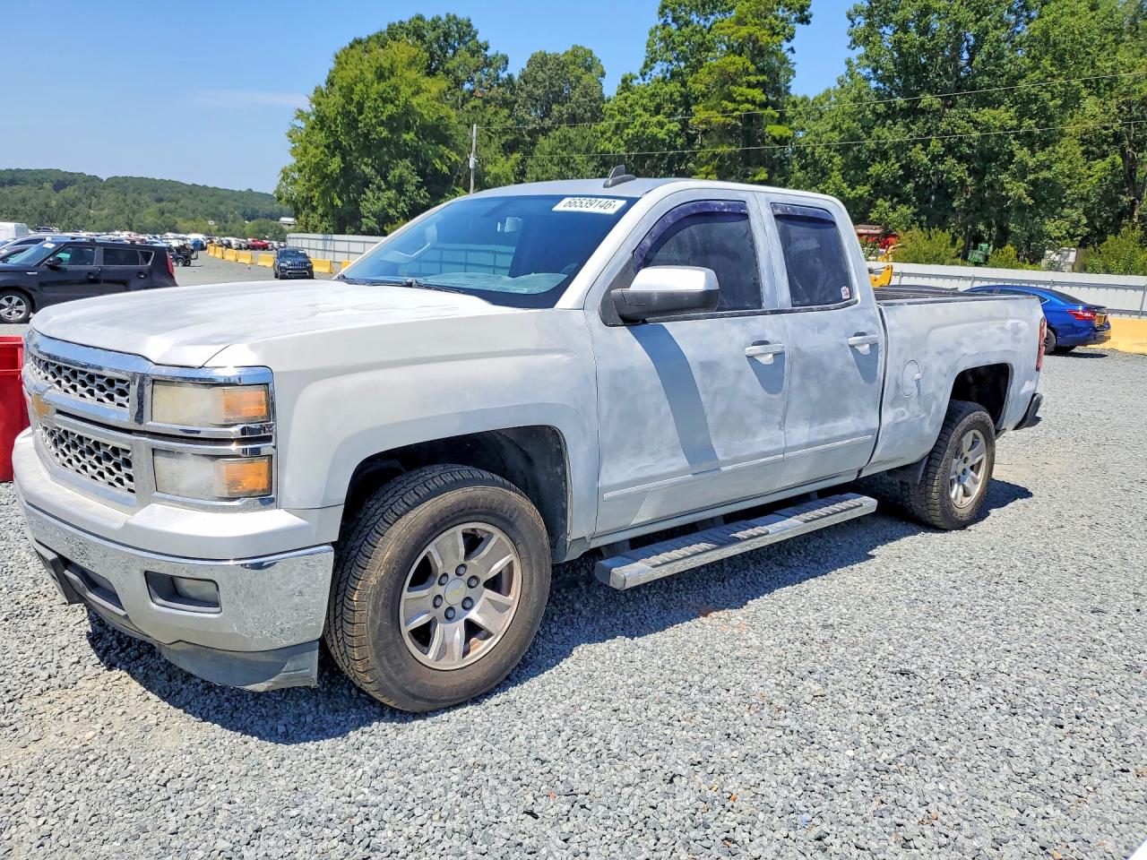 2015 Chevrolet Silverado C1500 Lt Silver vin: 1GCRCREC4FZ321727