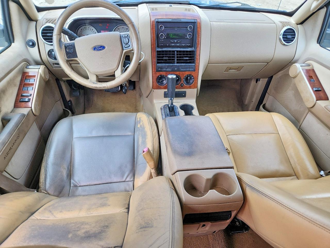 2010 Ford Explorer Eddie Bauer Blue vin: 1FMEU6EE1AUA43124