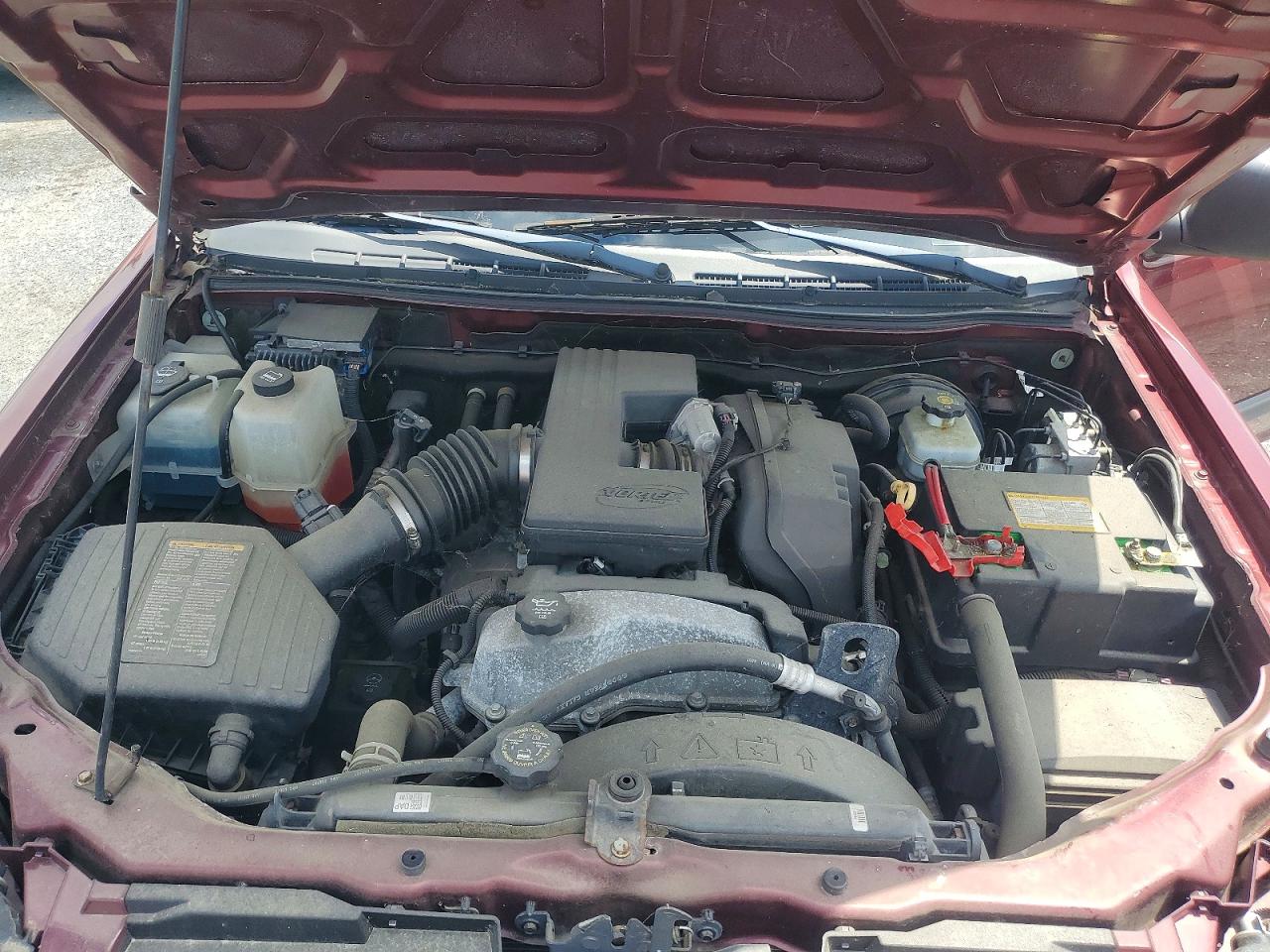 2008 Chevrolet Colorado Красный vin: 1GCCS14E988112747
