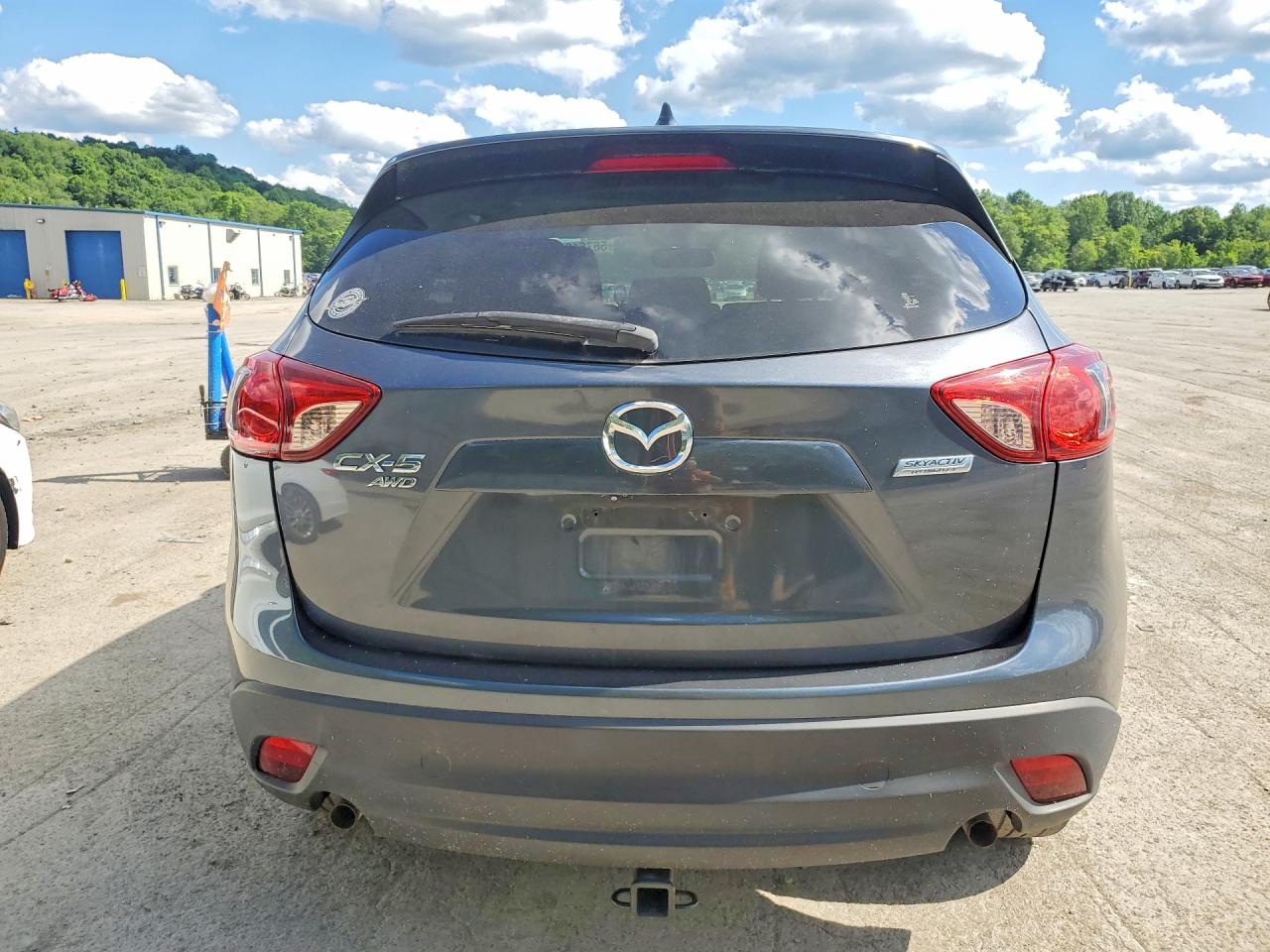 2013 Mazda Cx-5 Touring Gray vin: JM3KE4CEXD0161381