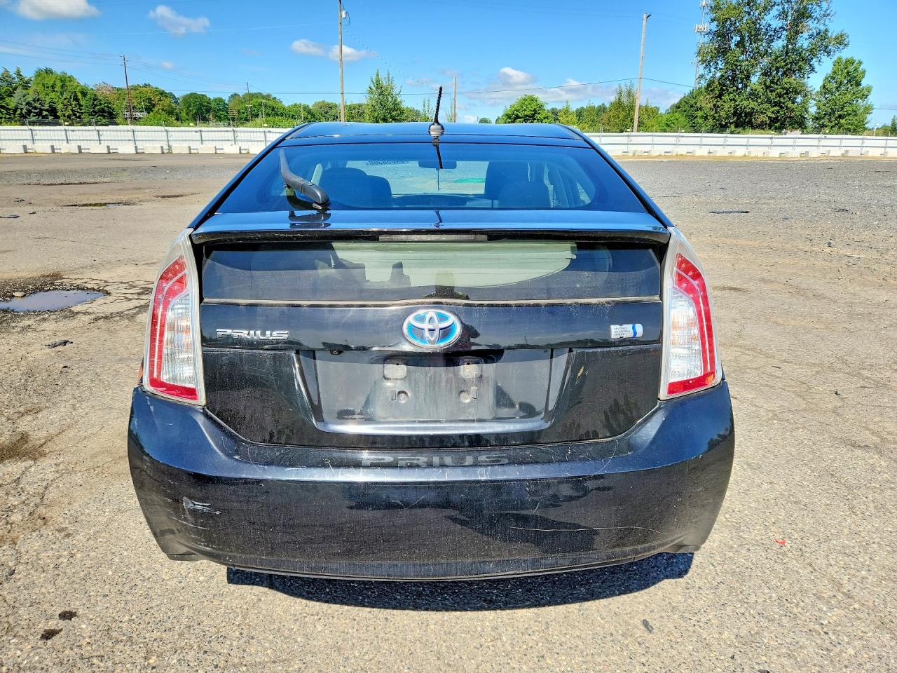 2012 Toyota Prius Three Black vin: JTDKN3DU3C5524114