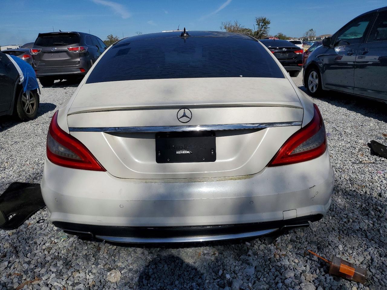 2014 Mercedes-benz Cls 550 4matic Белый vin: WDDLJ9BB2EA127885