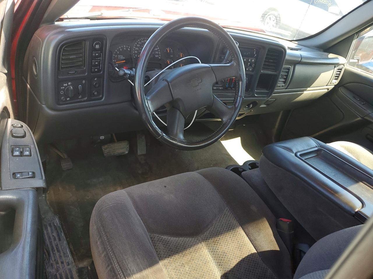2006 Chevrolet Silverado K1500 Red vin: 1GCEK14T36Z122186