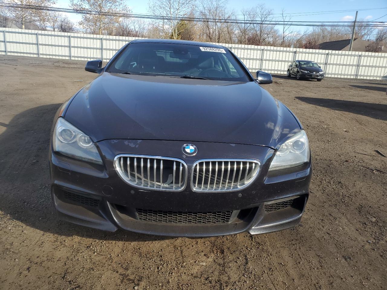 2012 Bmw 650 I Black vin: WBALX3C54CC528738