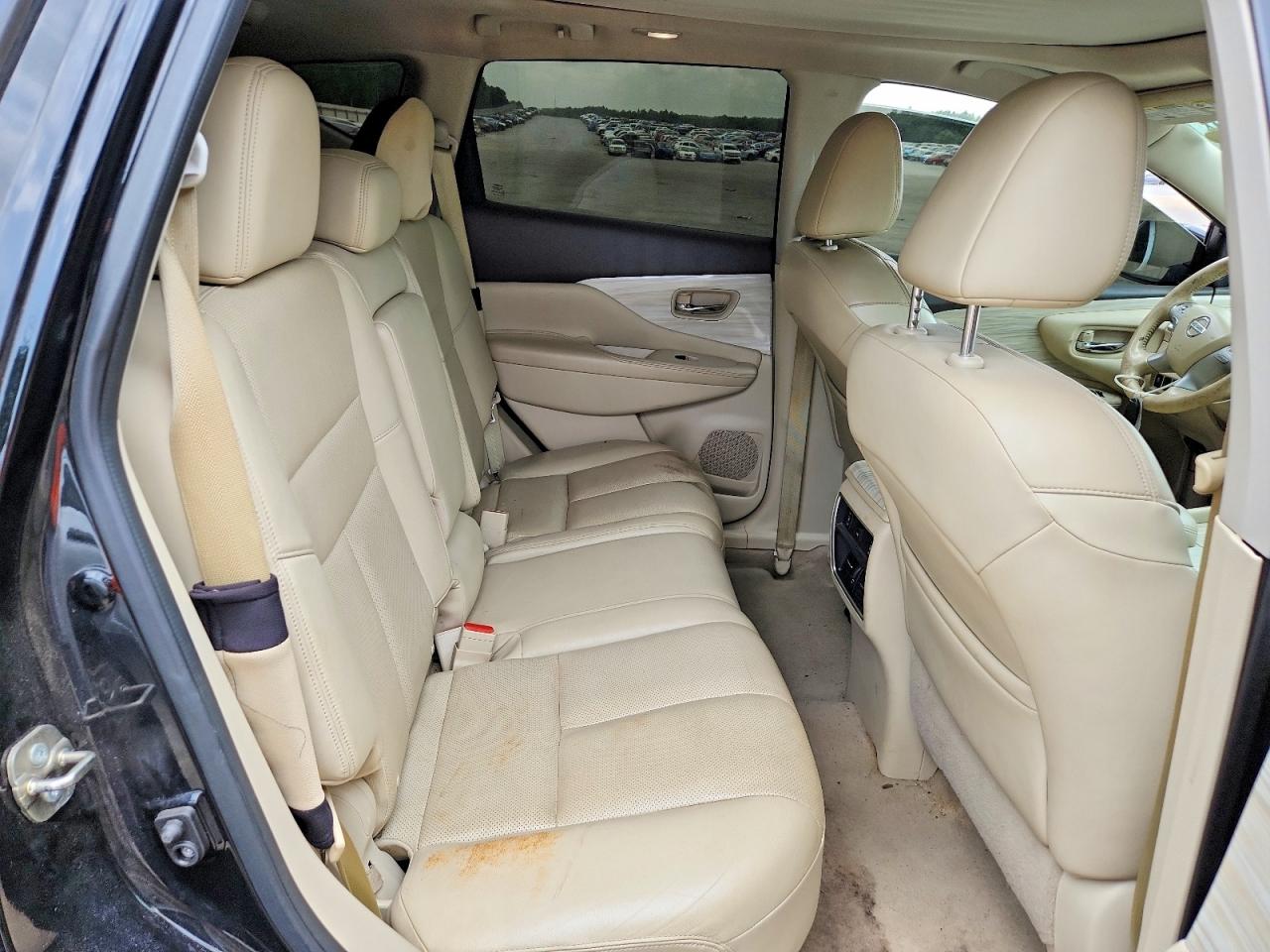 2015 Nissan Murano Platinum Черный vin: 5N1AZ2MG5FN206564