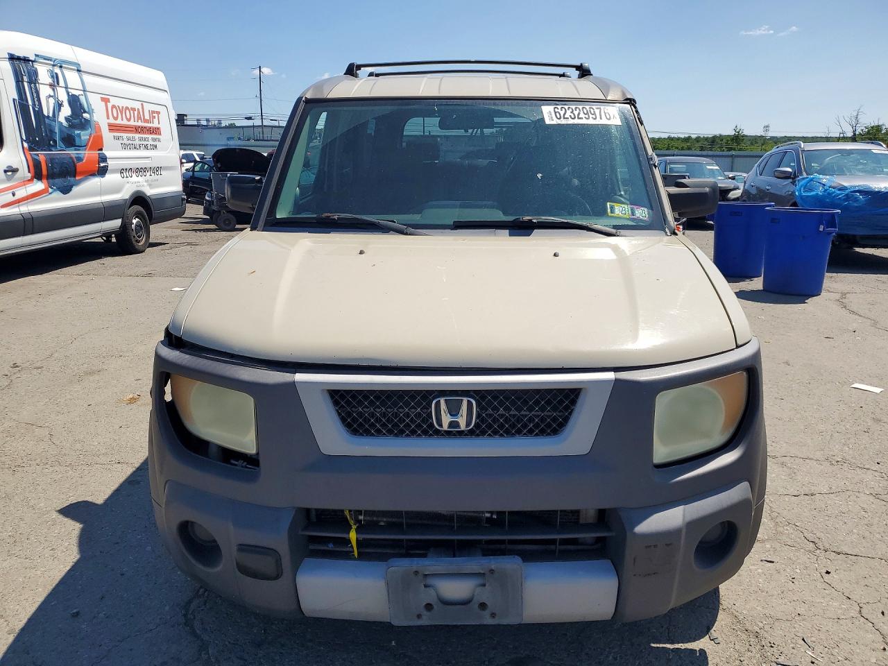 2005 Honda Element Ex Beige vin: 5J6YH28615L002758