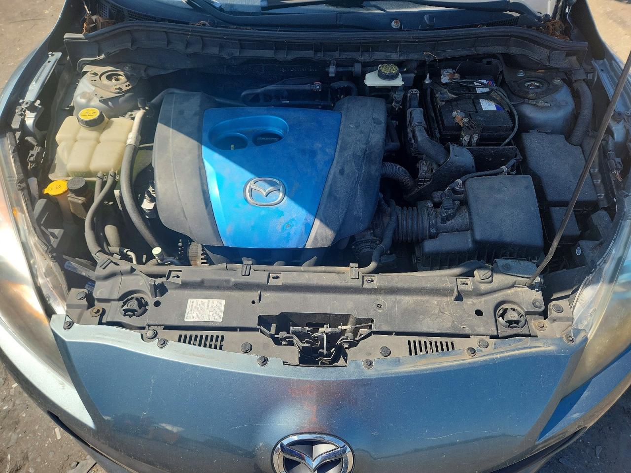 2012 Mazda 3 I Green vin: JM1BL1V71C1647212