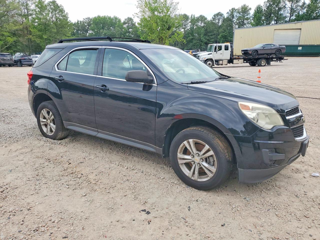 2011 Chevrolet Equinox Ls Black vin: 2CNFLCEC2B6449384