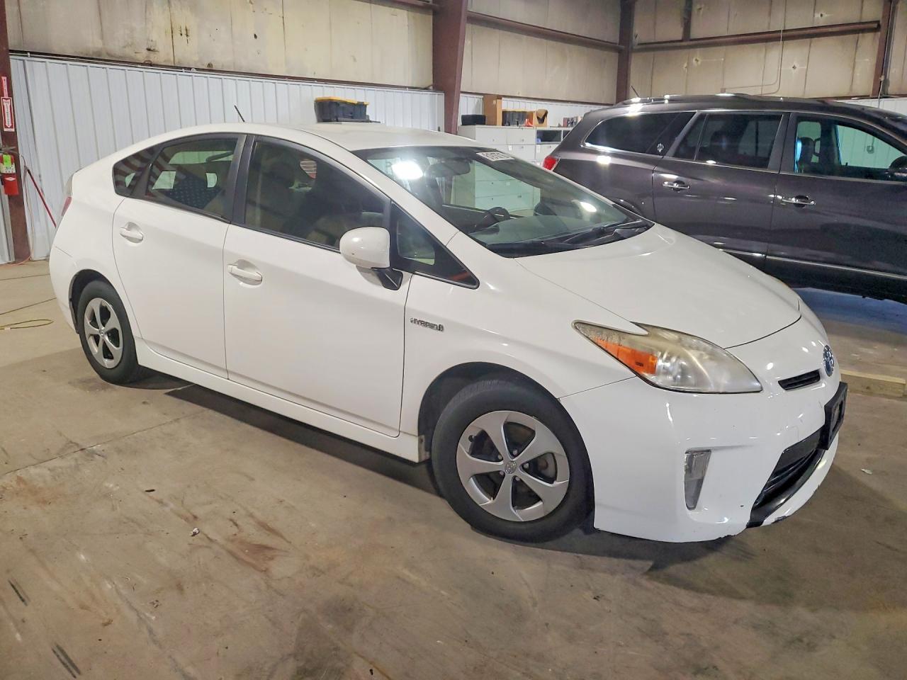 2012 Toyota Prius Two White vin: JTDKN3DU2C5439815