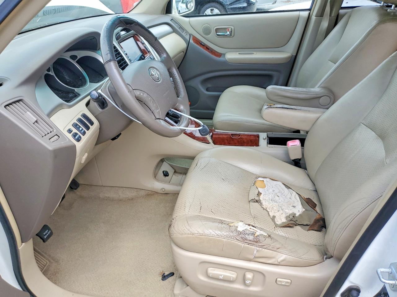 2007 Toyota 4 Runner Sr5 White vin: JTEHW21A870036917