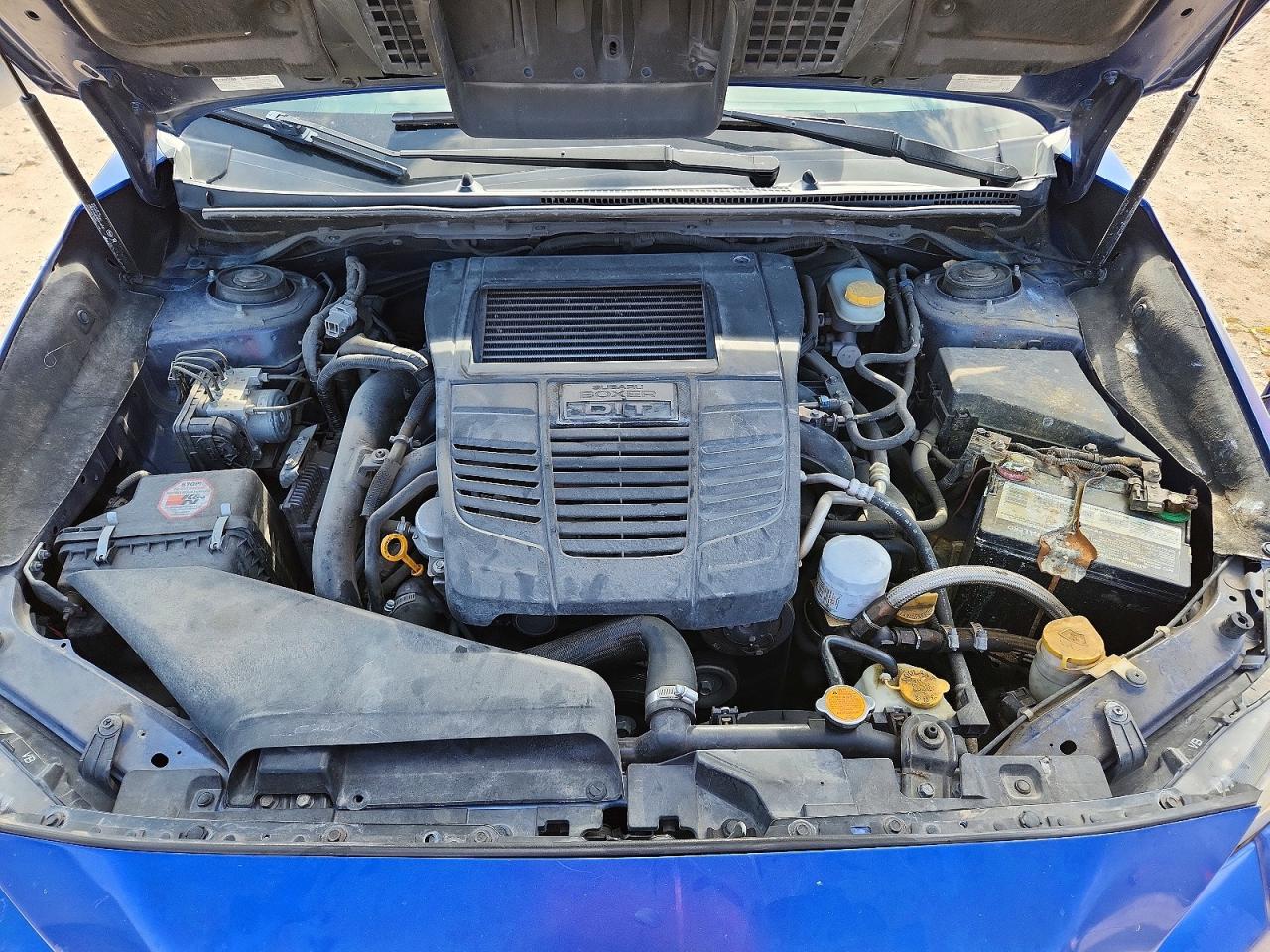 2015 Subaru Wrx Blue vin: JF1VA1A67F9822171