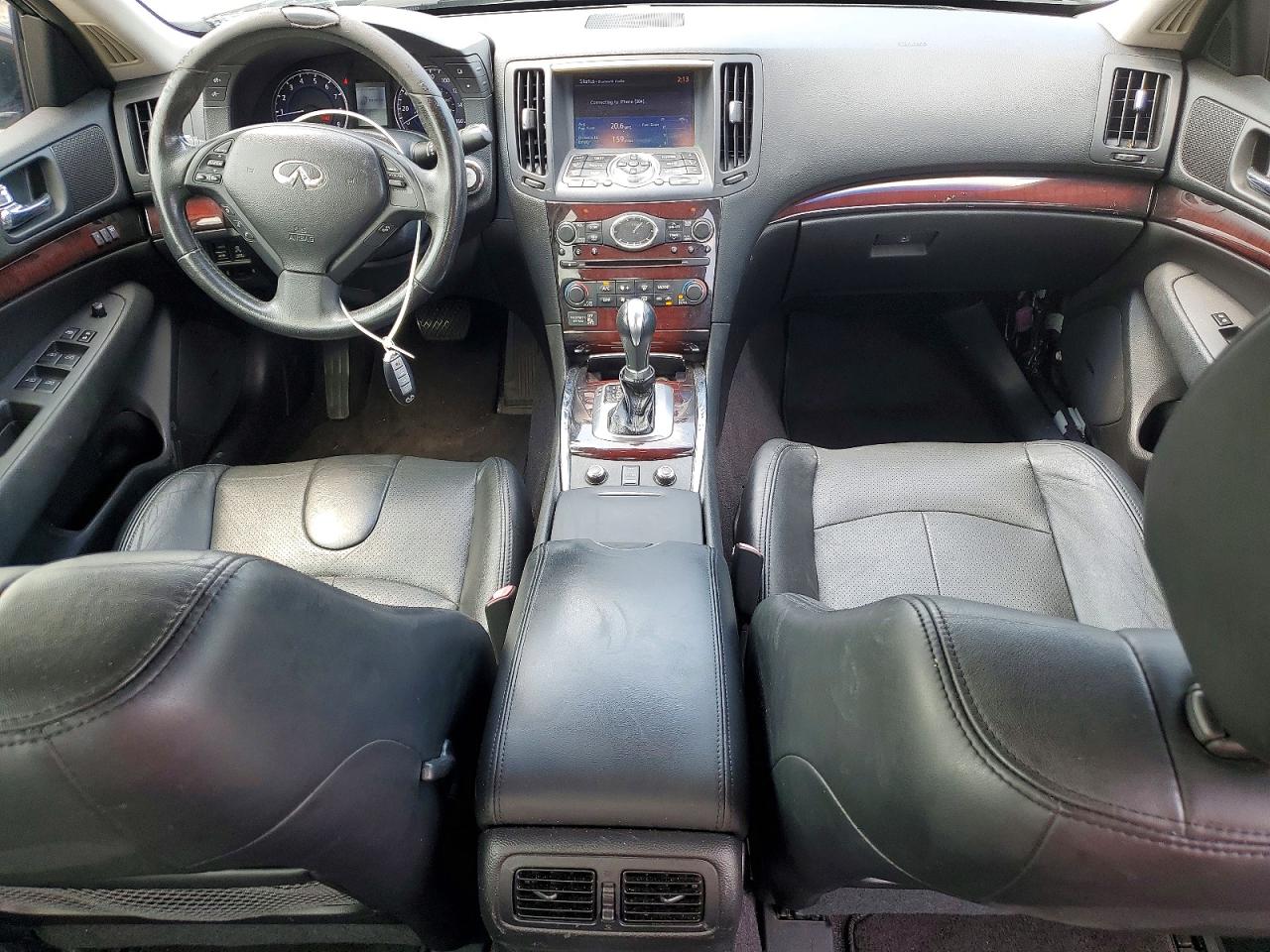 2013 Infiniti G37 Sedan X Black vin: JN1CV6AR0DM757836