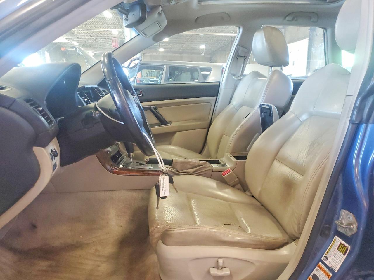2007 Subaru Legacy Outback Синий vin: 4S4BP63C474305240