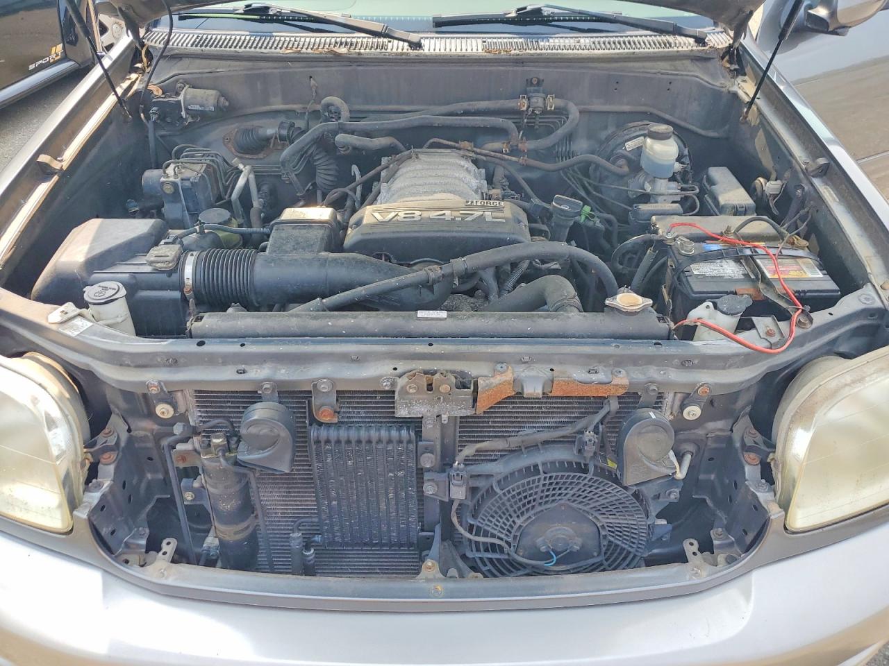 2003 Toyota Sequoia Sr5 Gray vin: 5TDBT44A23S164104