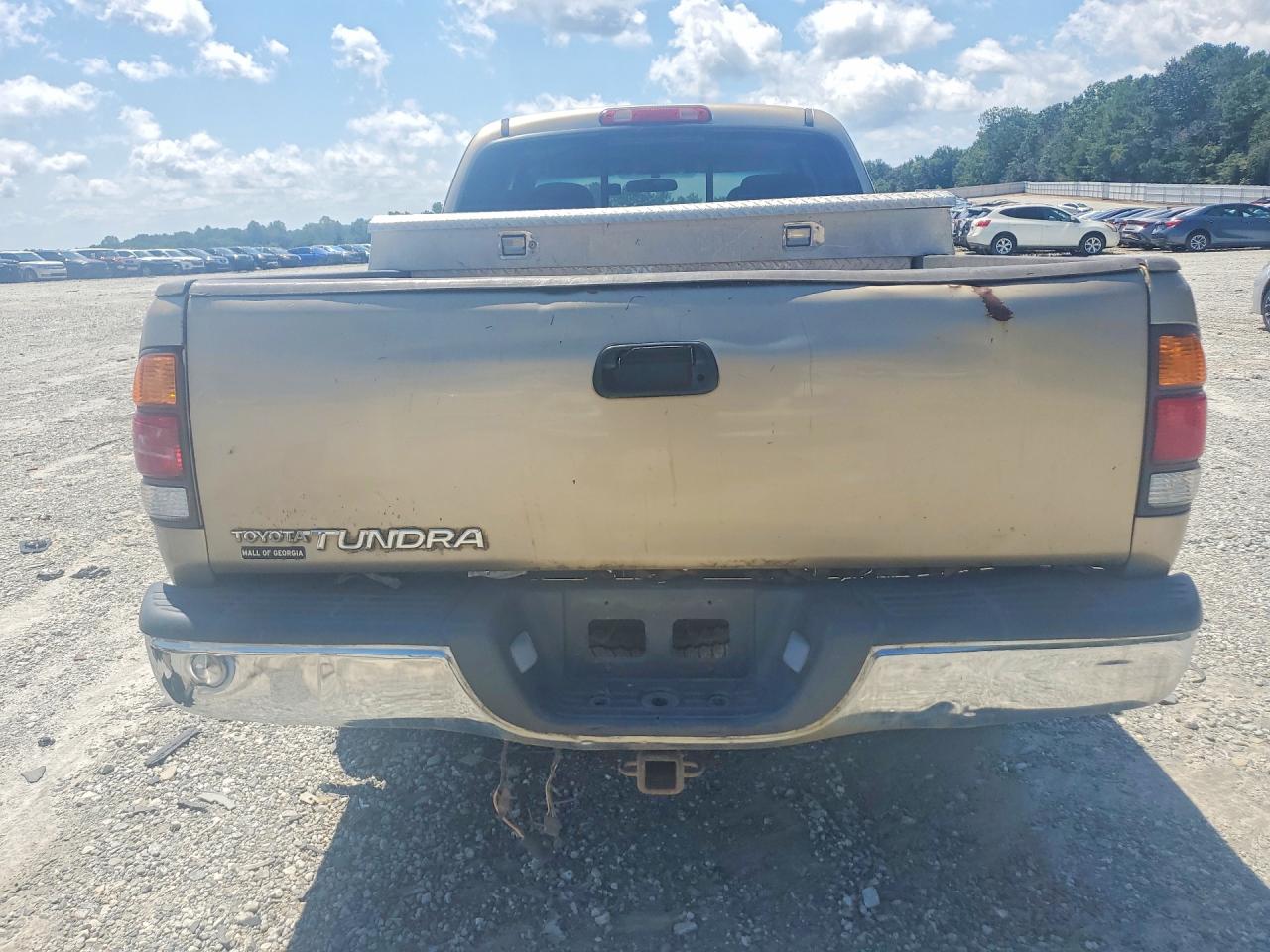 2003 Toyota Tundra Sr5 Желто-коричневый vin: 5TBRN34153S420618