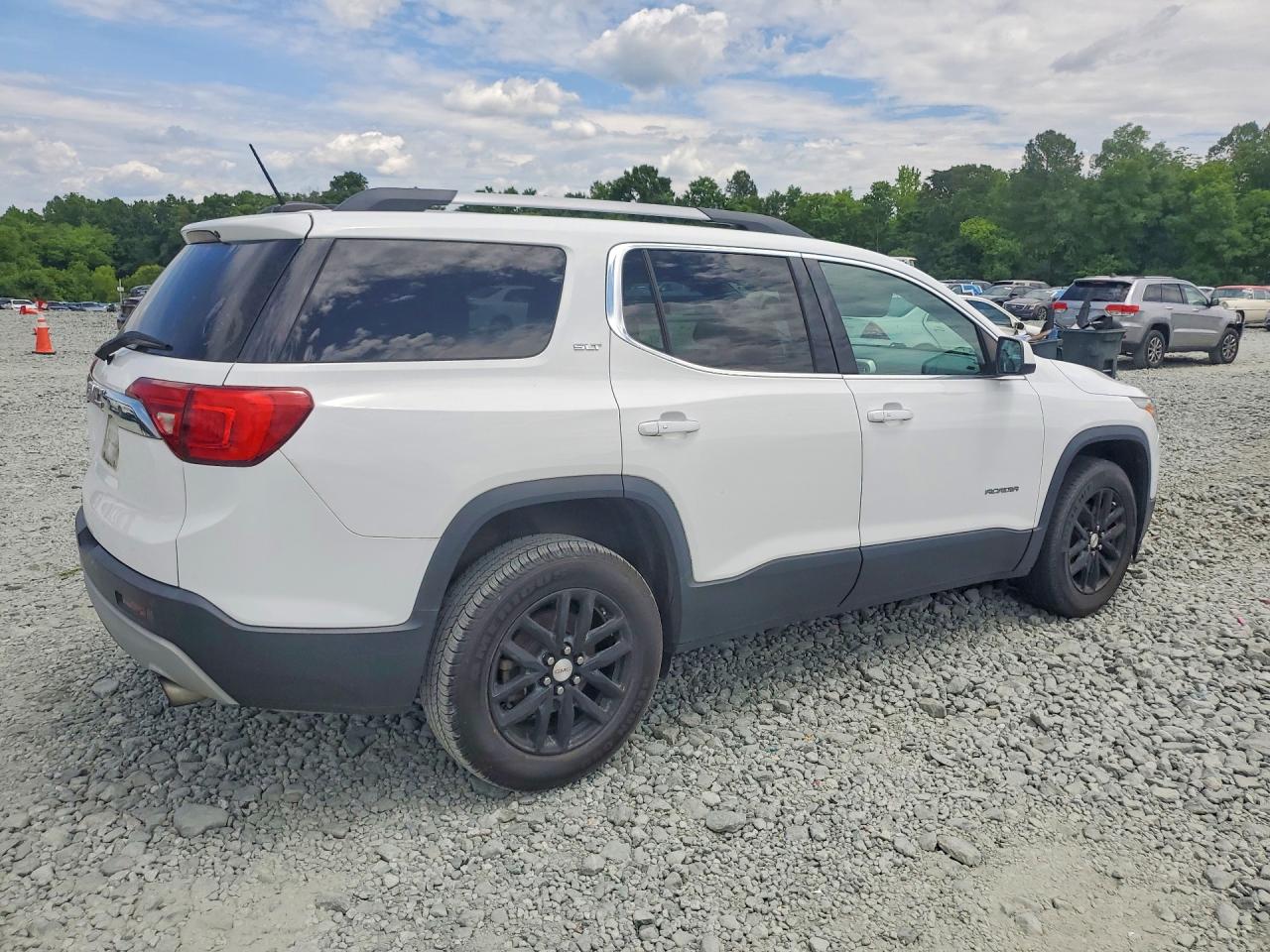 2018 Gmc Acadia Slt-1 White vin: 1GKKNMLS9JZ146073