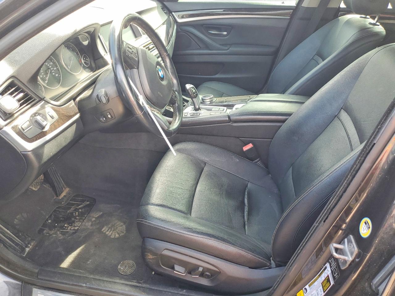 2014 Bmw 528 Xi Черный vin: WBA5A7C5XED219435