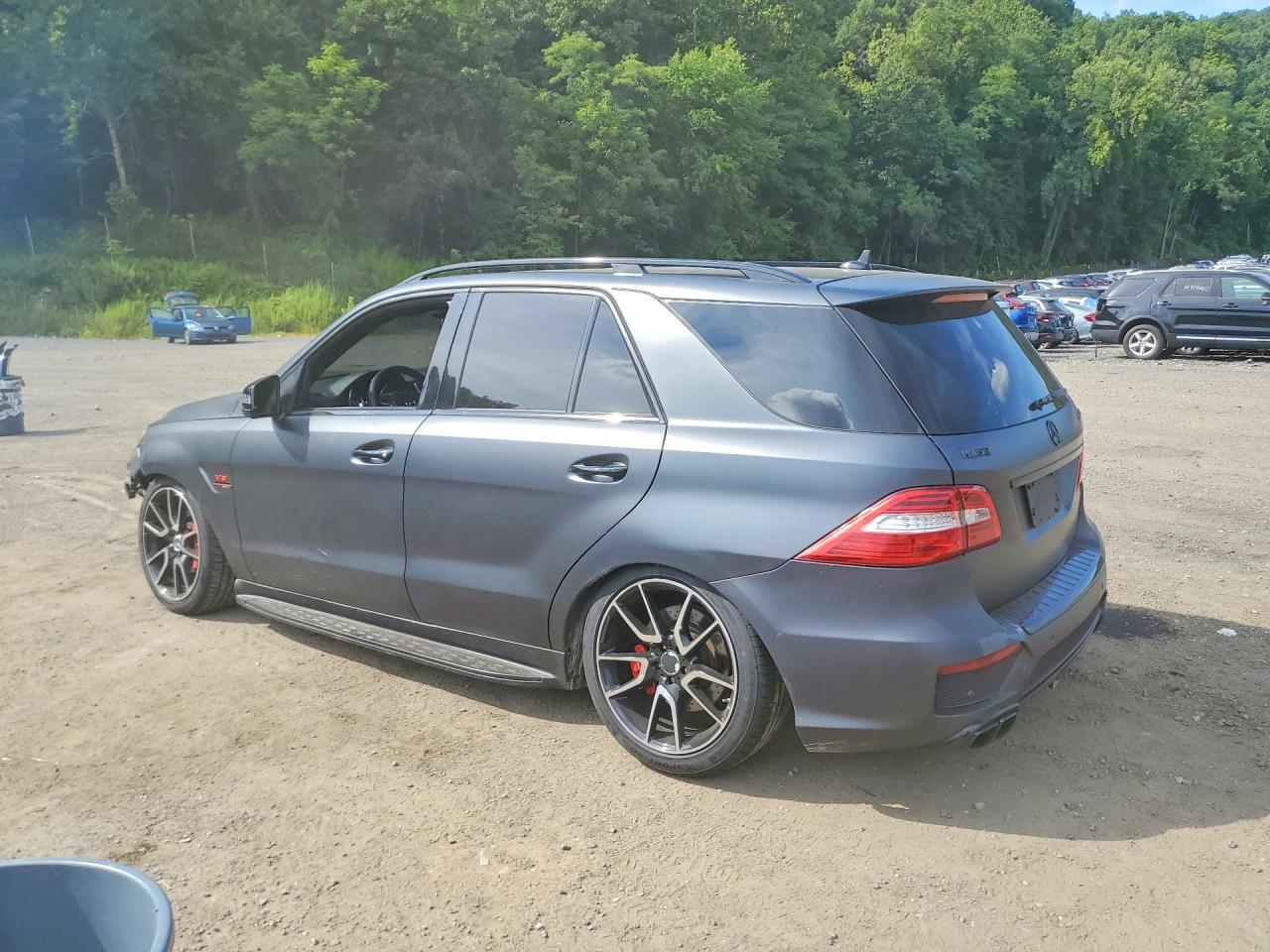 2015 Mercedes-benz Ml 63 Amg Charcoal vin: 4JGDA7EB5FA572696