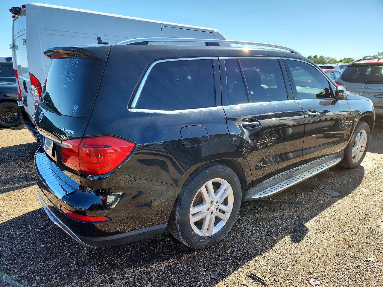 2013 Mercedes-benz Gl 450 4matic Black vin: 4JGDF7CE9DA112386