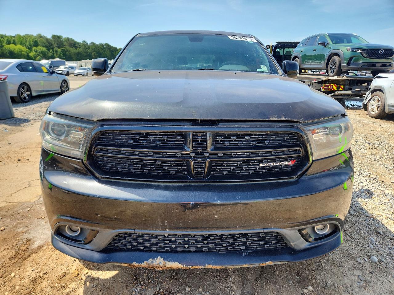 2014 Dodge Durango Limited Черный vin: 1C4RDHDGXEC970719