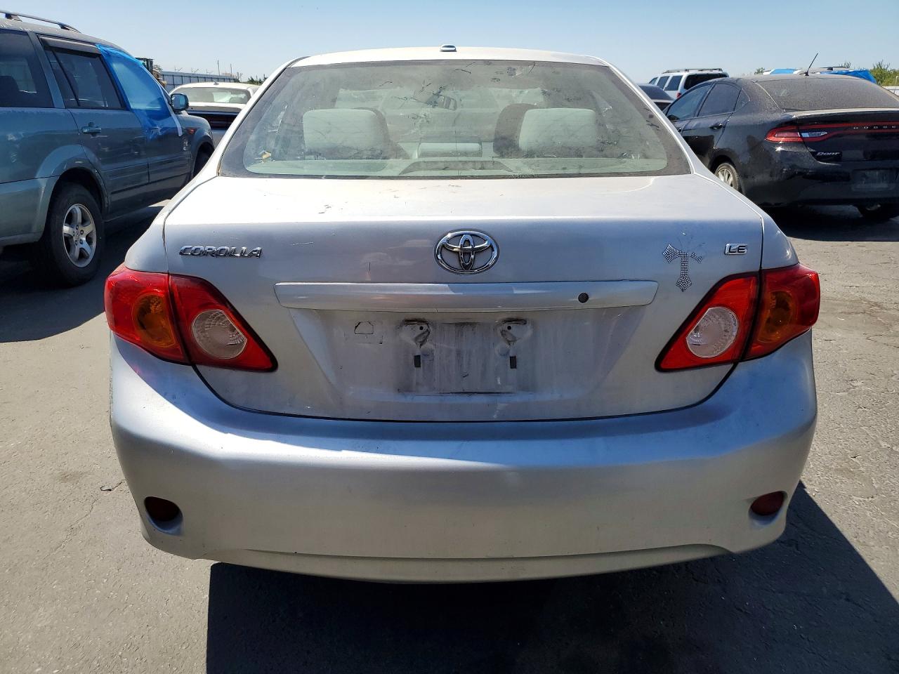 2010 Toyota Corolla Le Silver vin: 2T1BU4EE9AC394436