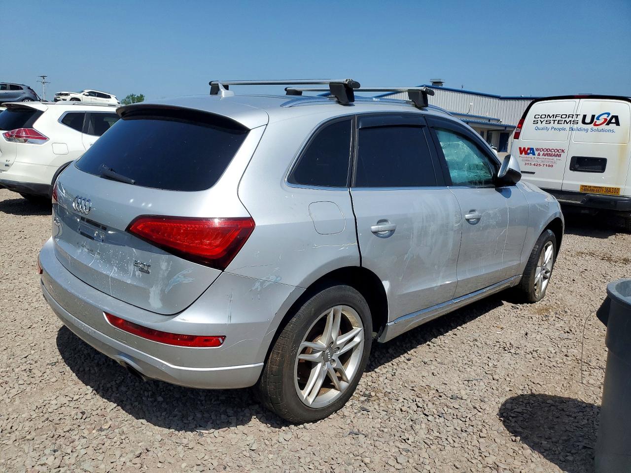 2013 Audi Q5 Premium Plus Silver vin: WA1LFAFP5DA017831