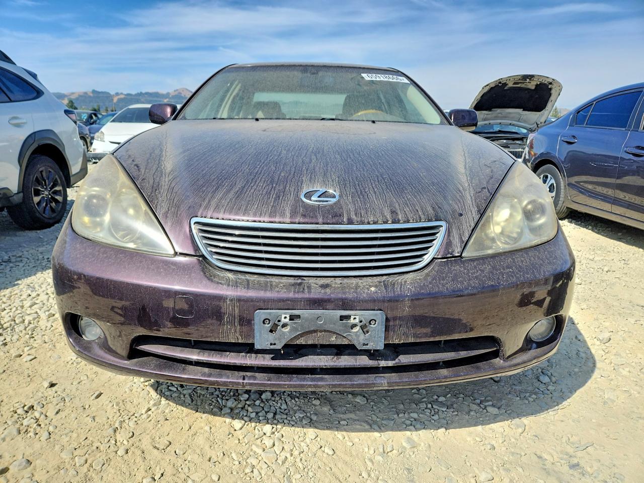 2005 Lexus Es 330 Maroon vin: JTHBA30GX55085314