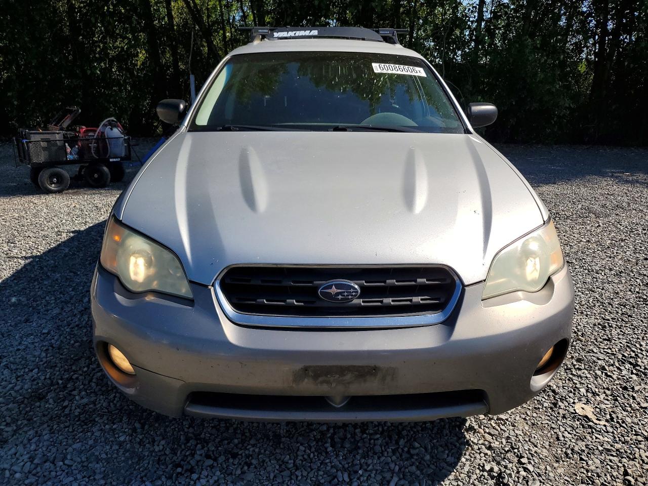 2007 Subaru Outback Outback 2.5i Silver vin: 4S4BP61C877302018