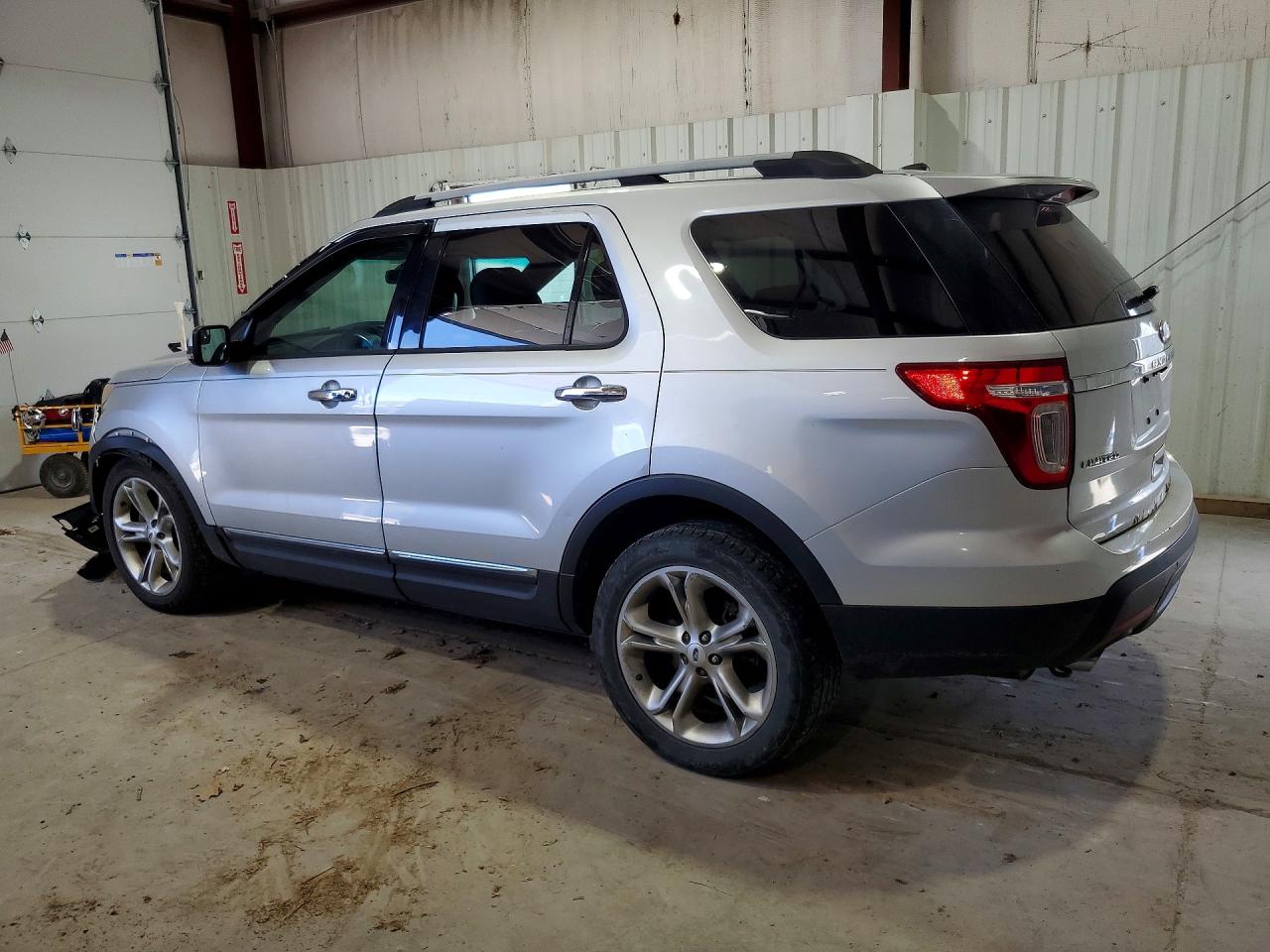 2013 Ford Explorer Limited Silver vin: 1FM5K8F83DGA75859