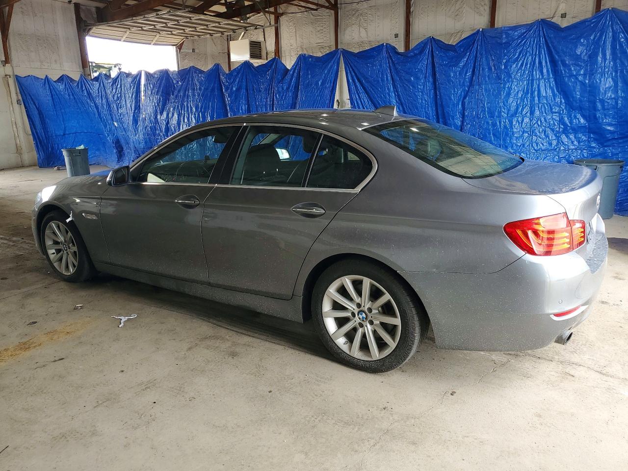 2015 Bmw 535 I Gray vin: WBA5B1C53FD919731