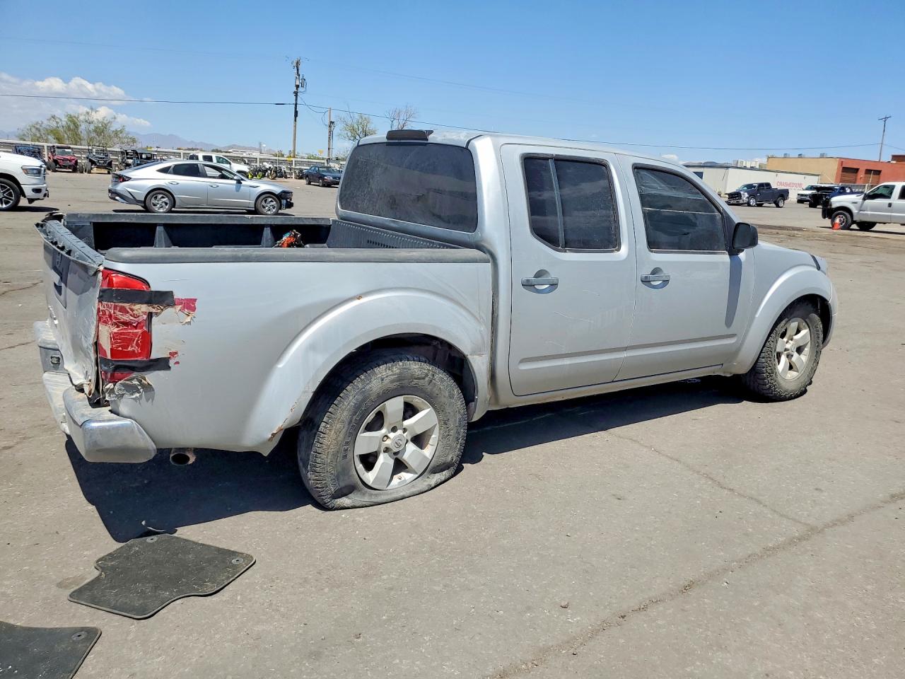 2013 Nissan Frontier S Silver vin: 1N6AD0EV9DN714079