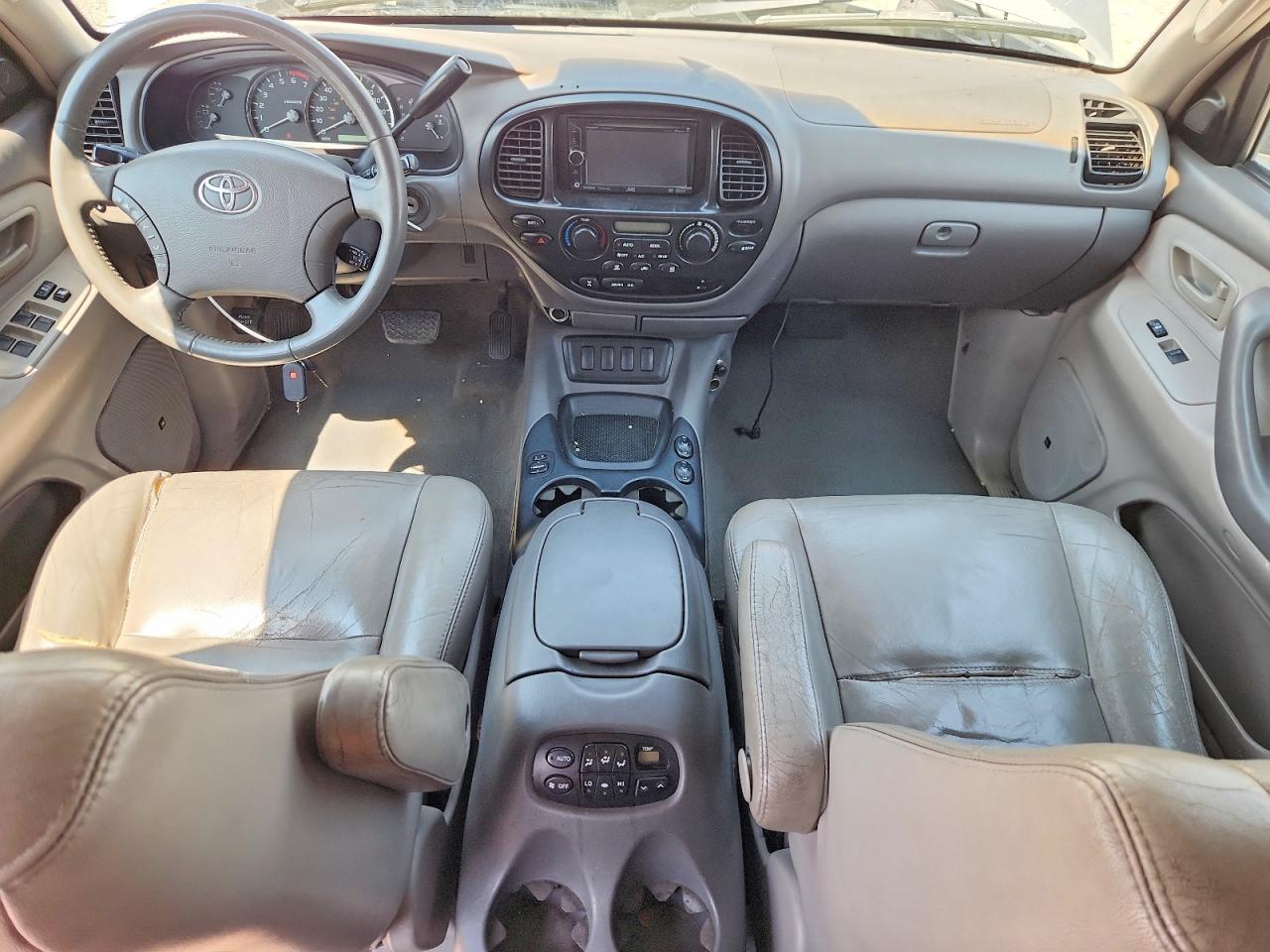 2006 Toyota Sequoia Sr5 Silver vin: 5TDBT44A06S260981