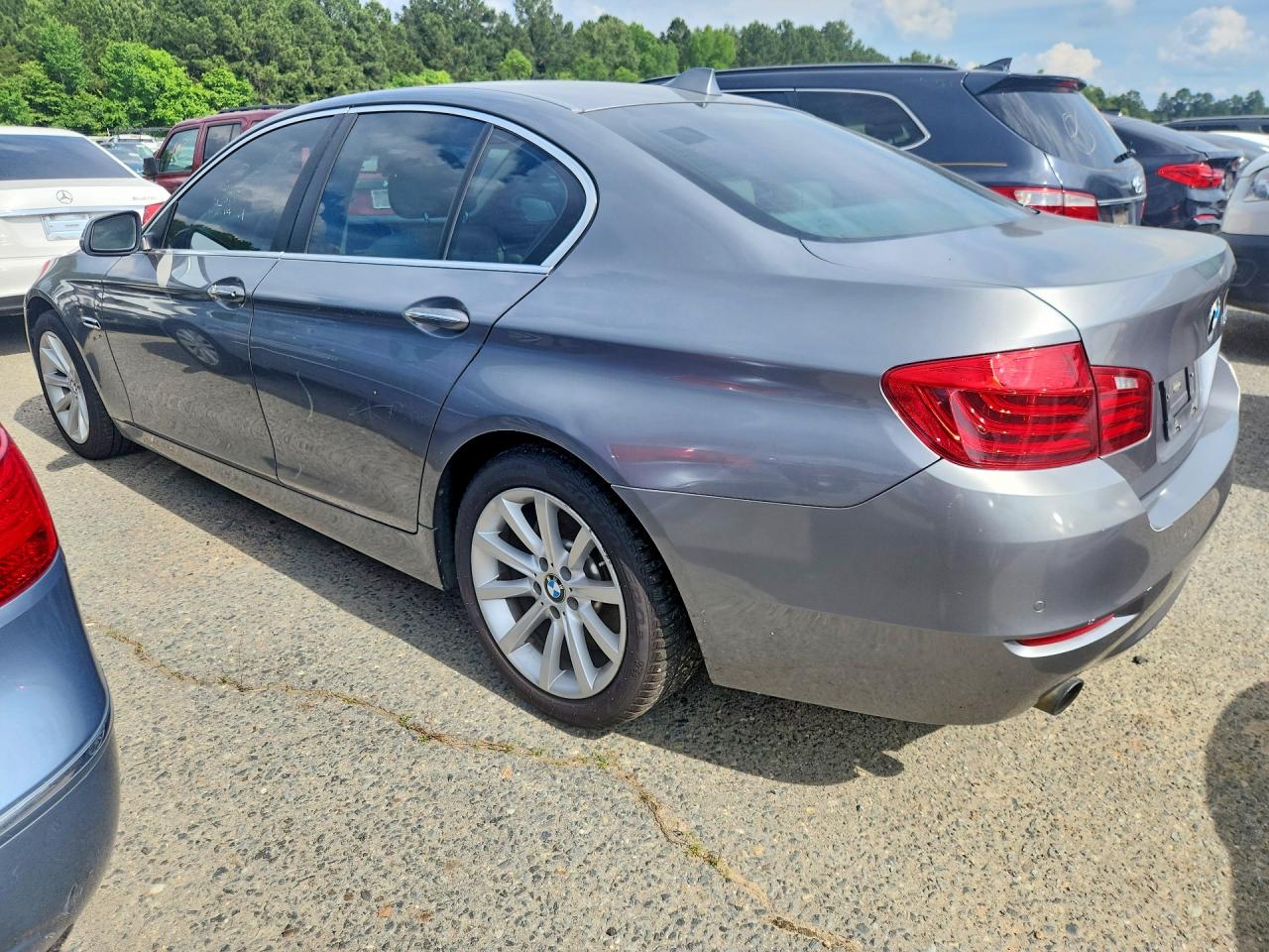 2014 Bmw 535 I Серебряный vin: WBA5B1C54ED481302