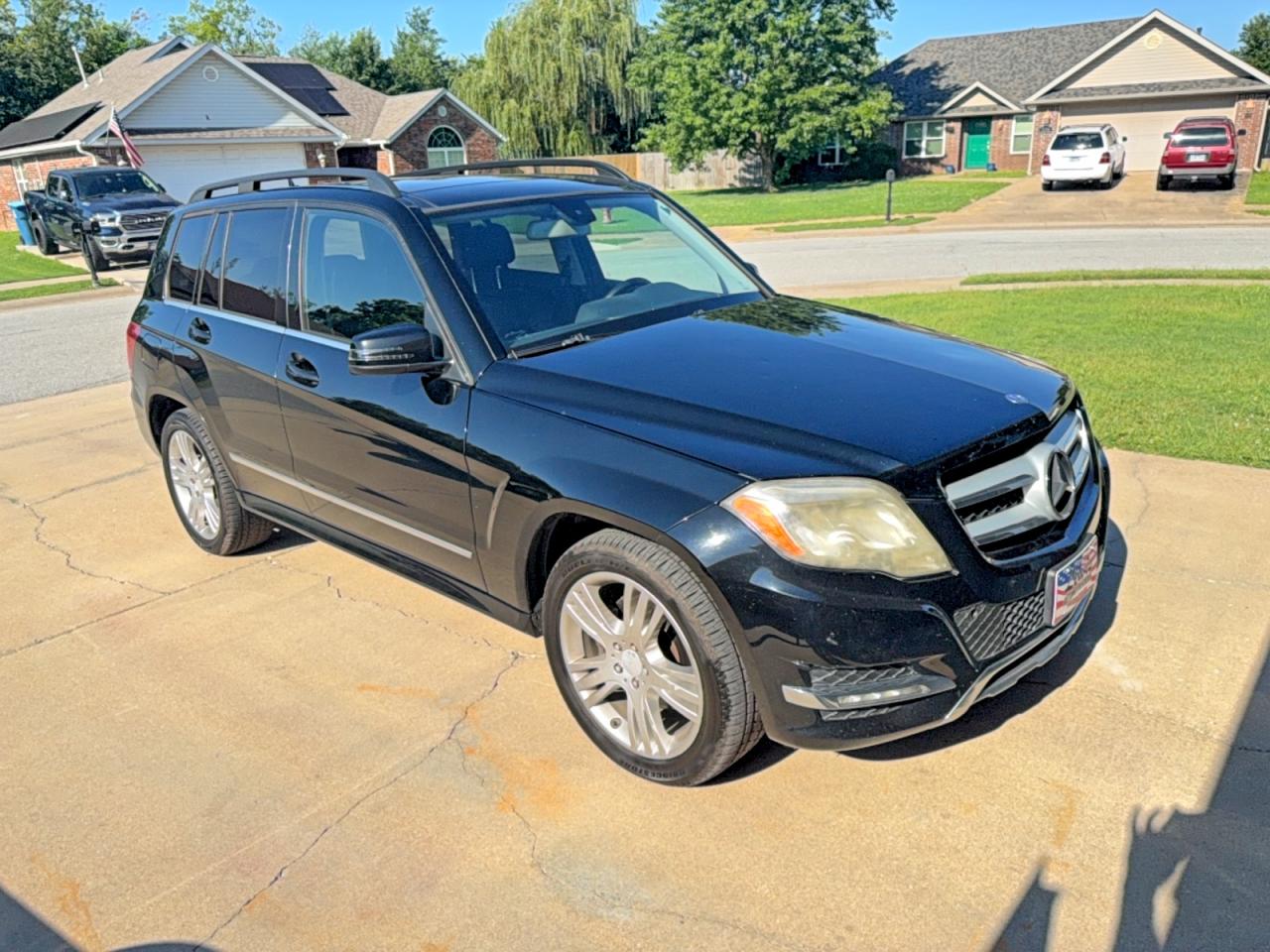 2014 Mercedes-benz Glk 350 4matic Black vin: WDCGG8JBXEG239931