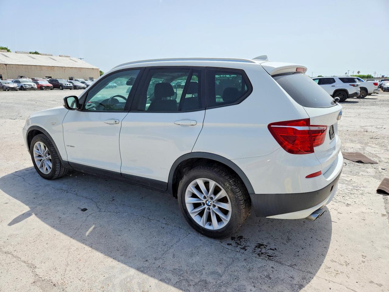 2014 Bmw X3 Xdrive28i Белый vin: 5UXWX9C5XE0D18198