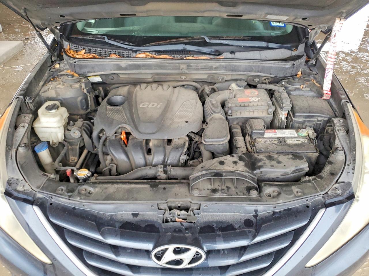 2011 Hyundai Sonata Gls Blue vin: 5NPEB4AC4BH188754