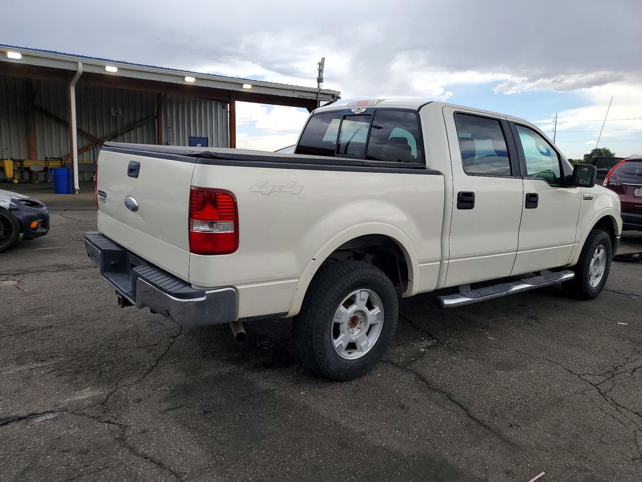 2007 Ford F150 Supercrew White vin: 1FTPW14V17FB16601