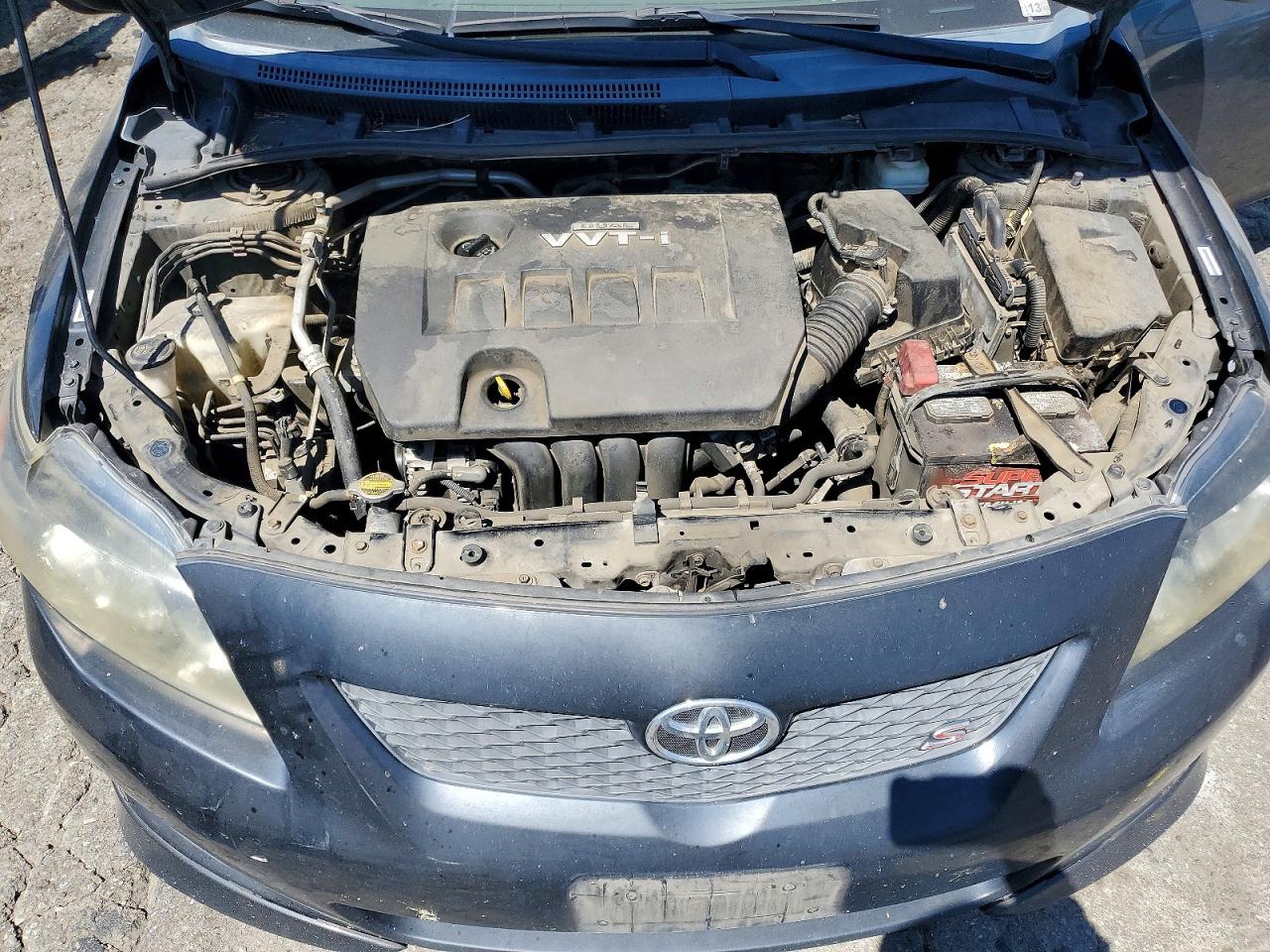 2009 Toyota Corolla S Black vin: 1NXBU40E09Z013011