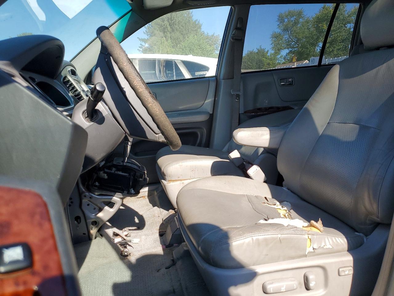 2006 Toyota Highlander Hybrid Blue vin: JTEEW21A460011336