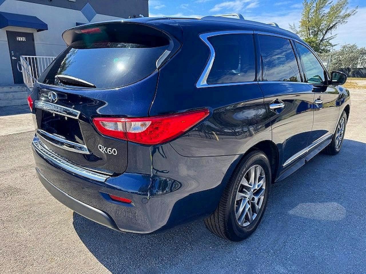 2015 Infiniti Qx60 Base Blue vin: 5N1AL0MM5FC537782